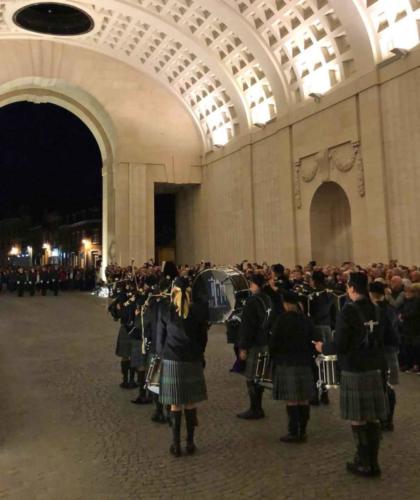 Every night at precisely 8:00pm, the Last Post sounds to remember those who never returned