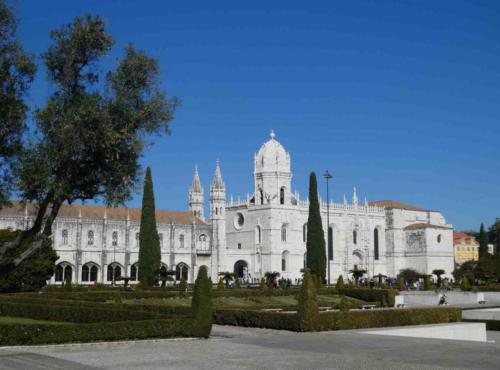 The Jerónimos Monastery, one of Lisbon's most important monuments, was built in the 1500s 