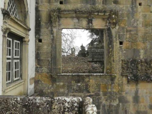 The Convent itself is surrounded by the Castle of Tomar; the whole complex was built over five centuries