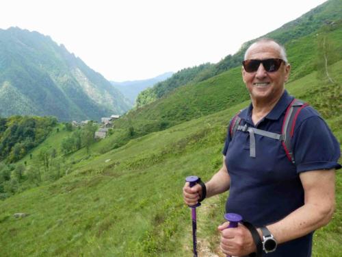 It was exhilarating to be hiking again, especially in that environment