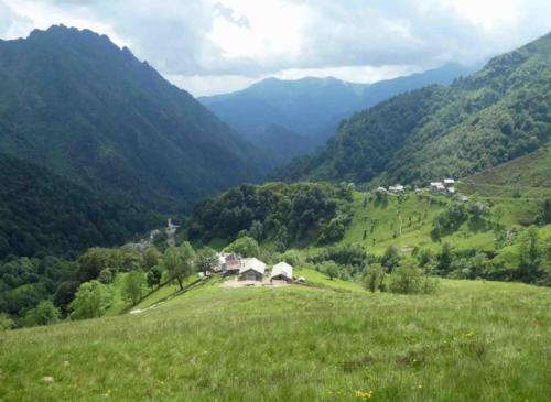 Our hike started down near the bottom of this valley