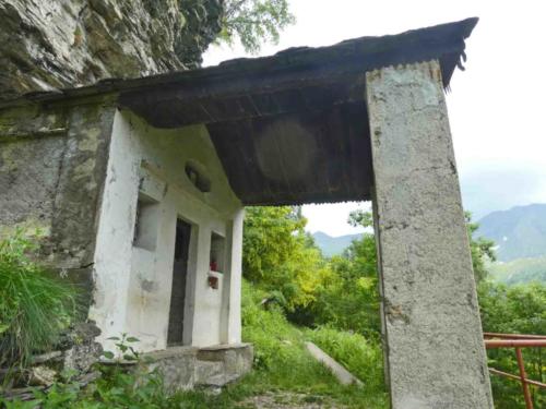 This small chapel is an important and sacred place on the track; it was a rest stop for mourners carrying out the bodies of those who'd died on the mountain