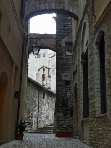 While the moving walkways are useful at times, we tend to prefer more traditional thoroughfares