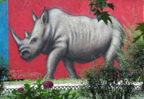 We don't think this beauty was ever part of Due Mondi, but tucked away beside a lovely park on the other side of Spoleto she certainly brings a touch of the exotic to the city