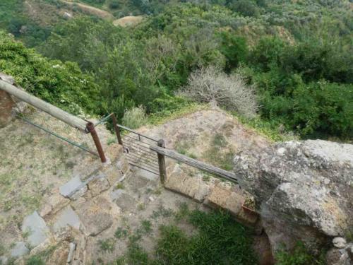 There are lots of pathways that lead nowhere in this village