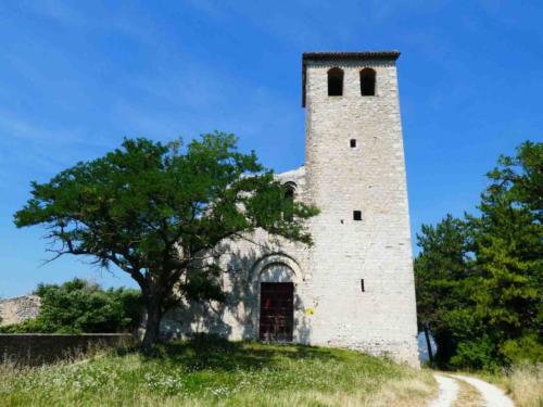 Then we came upon the 12th century Church of San Guiliano