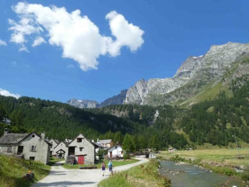 But the first priority was a stop at the village store to buy bread for lunch later on