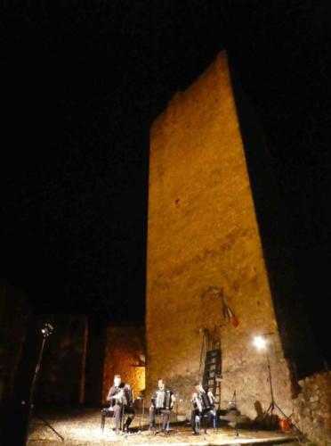 These accordian (fisarmonica) players entertained us with a program of classical, contemporary and original music; it was a great night in a wonderful location