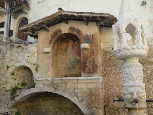 One reason Fontecchio was able to hold out for so long was that, unlike many others, this village had fresh water inside the walls