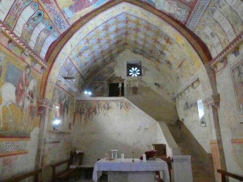 The Oratory of San Pellegrino was founded by Charlemagne and built by Benedictine monks in the 8th century
