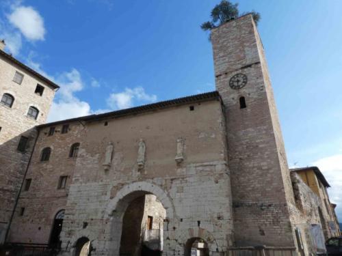 One of Spello's three Roman gates 