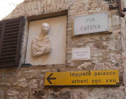 And the very contemporary Madonna of the Loom