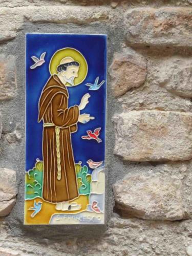 St Francis makes an appearance here too