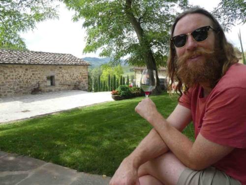 And of course, tasting was the order of the day