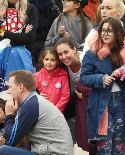 There were street parades