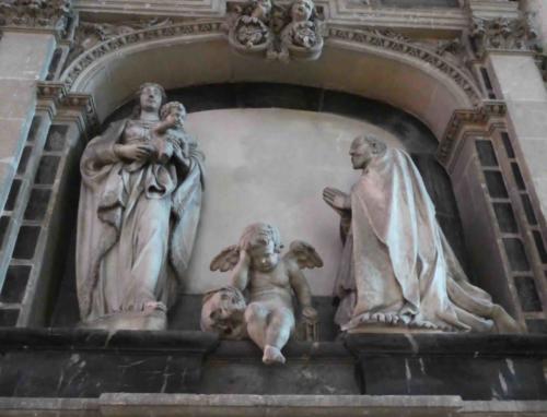 The Weeping Angel; this little sculpture became famous when soldiers who had survived battles on the Somme began buying postcards featuring the Angel to send home to their families