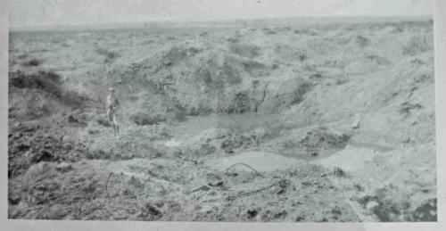 The landscape around Hill 66 at the time