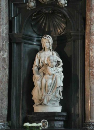 The city is also home to Michelangelo's magnificent 'Madonna of Bruges' (the recovery of this sculpture after WW2 is the subject of the movie 'The Monuments Men')
