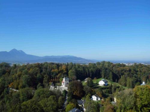 And this was our destination; though it's an Austrian city, Salzburg is located right on the German border at the northern edge of the Alps
