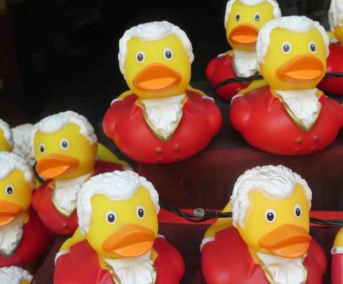 And who could resist a Mozart bath duck?