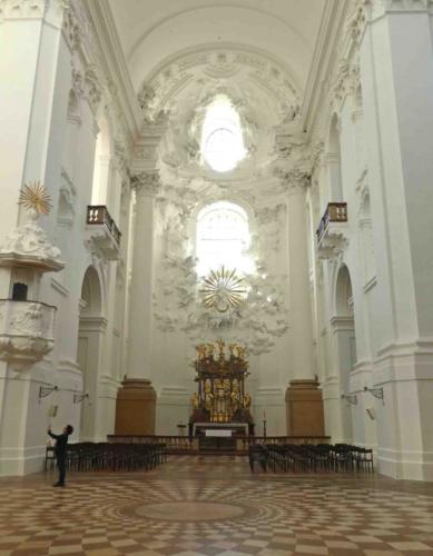 The extraordinary Kollegienkirche (Collegiate Church) is a listed monument and another UNESCO World Heritage Site in itself
