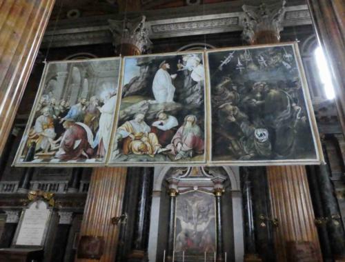 A long time after the first church had been built on this site (around 400AD) 