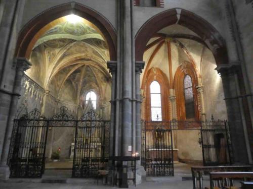 It was remodelled in the 16th century and overhauled again in the 19th