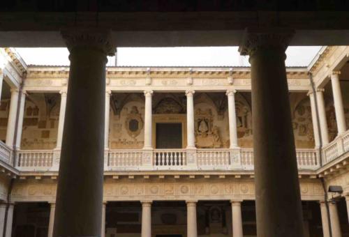 And a prestigious university - Italy's second oldest (1222); Bologna's university was established in 1088 