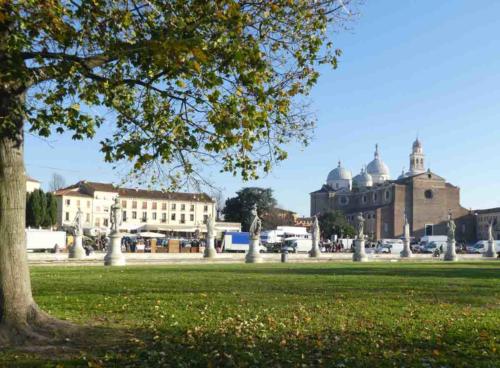 And at the southern end of Padua, Prato della Valle 