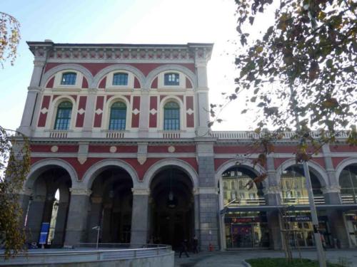 It began as soon as we arrived; this grand dame is the city's main train station, Torino Porta Nuova