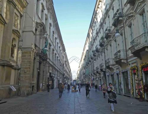 Designed in the 1550s, the wonderful Via Garibaldi is lined with elegant Renaissance buildings; it's one of the longest pedestrian streets in Europe