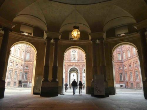 Then you pass through into the central courtyard to discover this ...