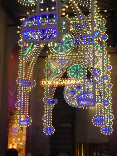 And there were lots of these, brought to you by Dolce e Gabbana