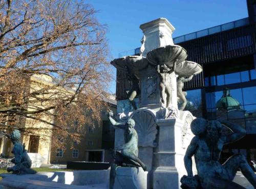 Back down in the city centre; on the right is Innsbruck's new House of Music