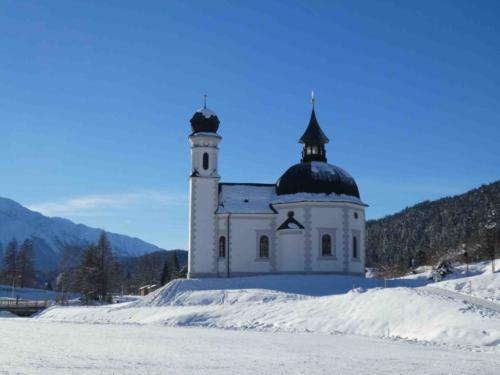 Consecrated in 1666, Seekirchl once sat in the middle of a lake