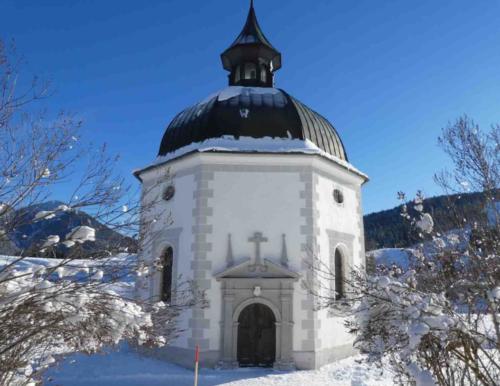 And this is the Seekirchl, the town's other church and most famous landmark
