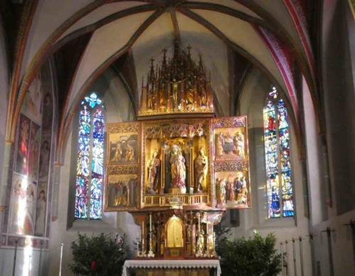 After a reported miracle in the 14th century, St Oswald became one of Tyrol's most important pilgrimage churches 