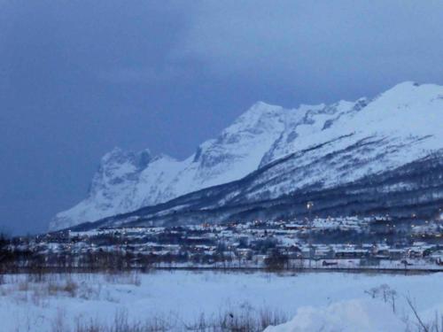 View of Tromsø from the airport