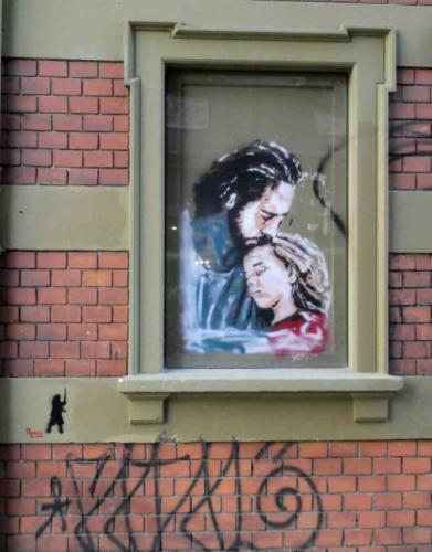 The local council has been a strong supporter of street art here