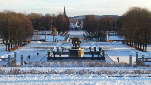 And this is Vigerland Park, the world's largest sculpture park made by a single artist
