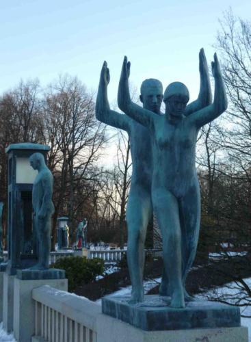 Vigeland himself was  in charge of the design and architectural layout