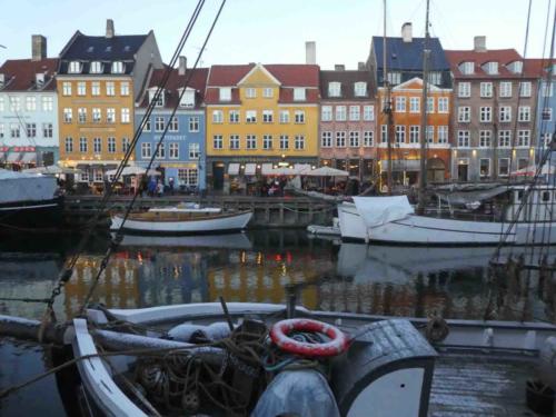Copenhagen's iconic Nyhavn; cool in a different - slightly snowy - way