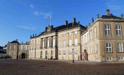 Amalienborg Palace, the home of 'our Mary' (among other members of the Danish Royal Family)