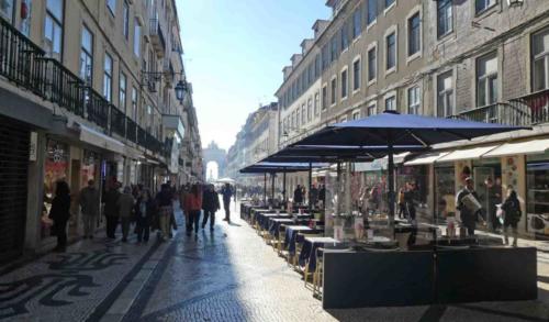 The Arch also marks the start of Rua Augusta, the long pedestrian street running through Lisbon's historic heart