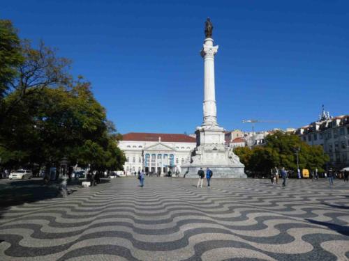 Portuguese pavement (calçada Portuguesa) is a traditional style of paving found throughout the country and in the old Portuguese colonies around the world