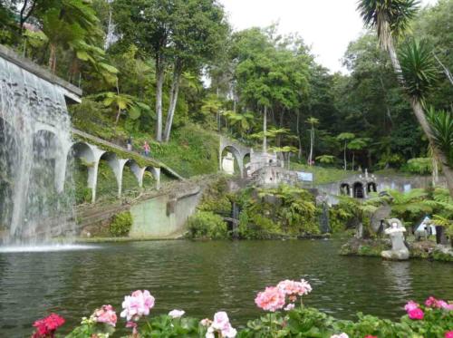 Not far away, the Monte Palace gardens 