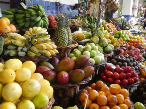 For us the market was a trip down memory lane, right back into our grandparents' backyards