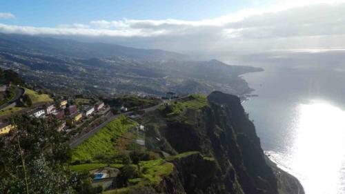 This picture is from the island's south coast where the landscape is less mountainous