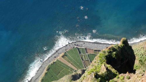 Though the drop to the ocean below can be just as long; there isn't much flat ground on Madeira, and not a square metre of it is wasted