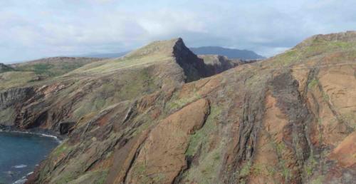 To get a perspective of scale, look for the two people on the track in the middle of the picture